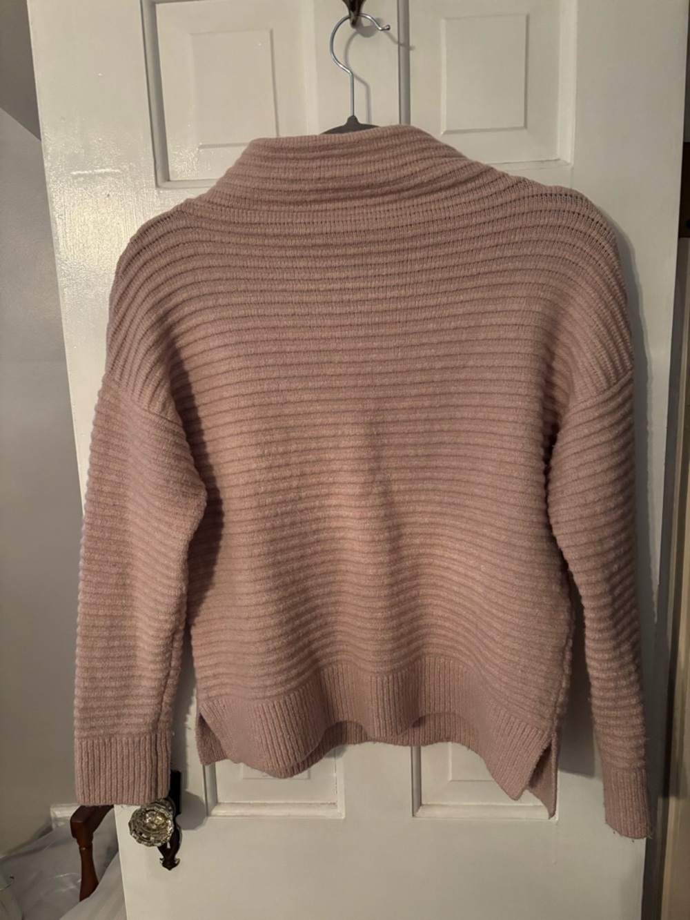 Madewell Cozy Ribbed Women’s Sweater - Blush Pink